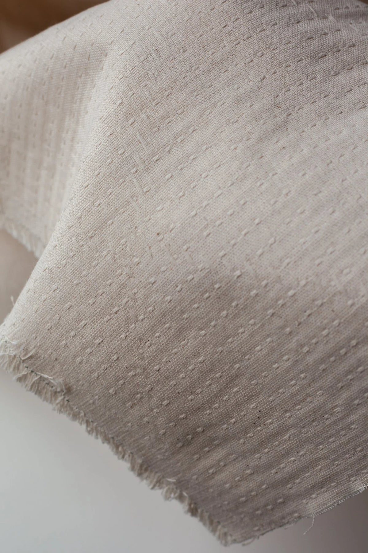 Japanese Sashiko cloth- natural