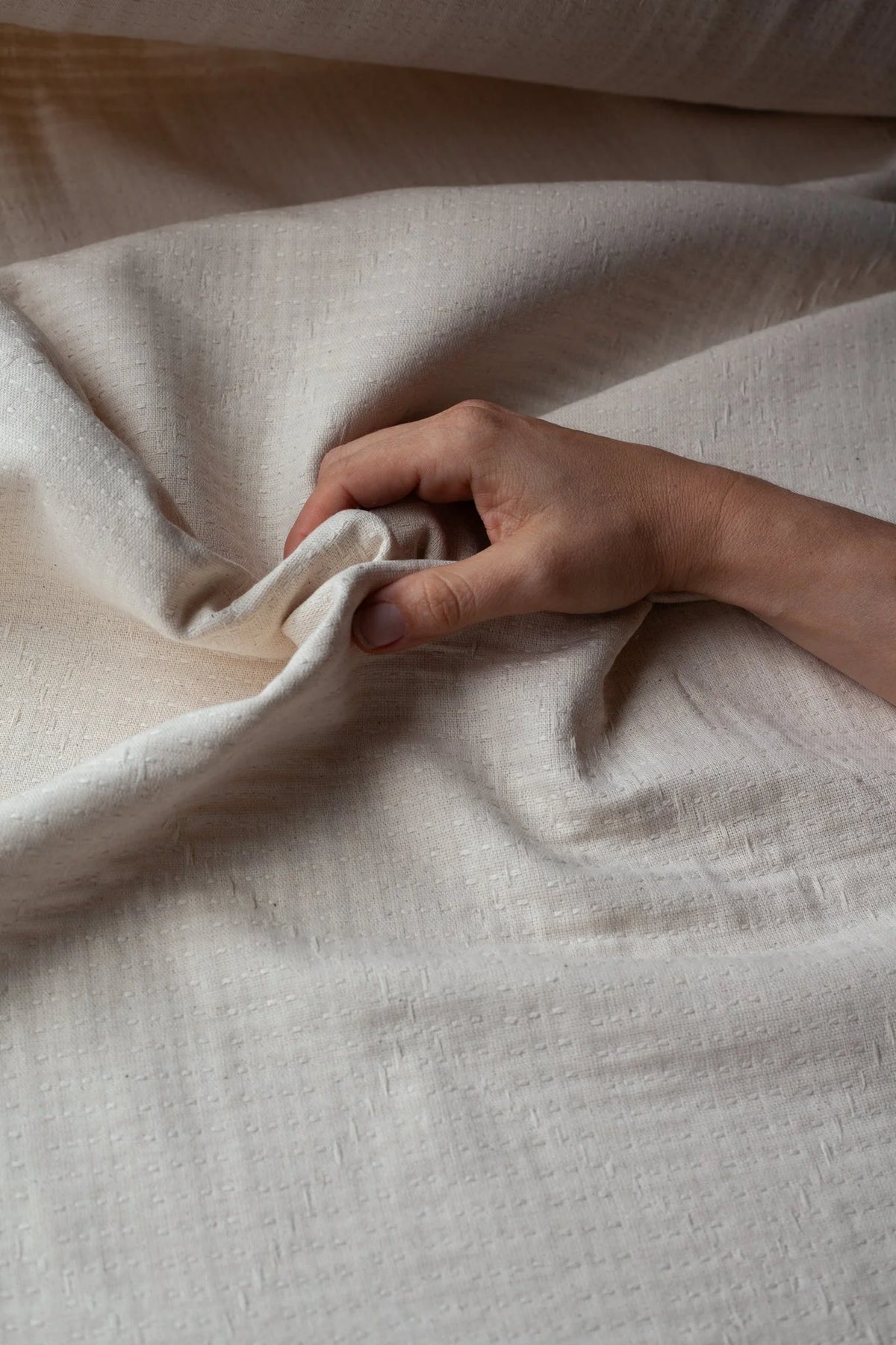 Japanese Sashiko cloth- natural